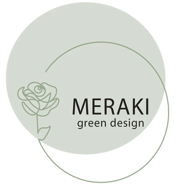 Meraki green design logo